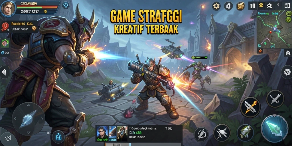 Tampilan gameplay CERIA33 yang menarik dan penuh strategi.