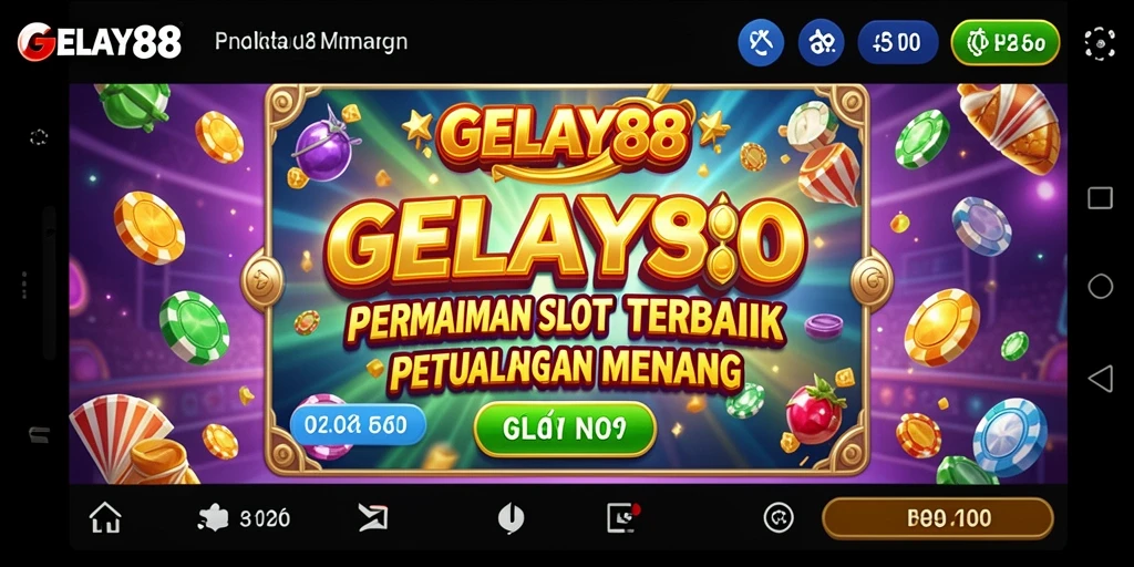 Tampilan gameplay Slot yang menarik di GELAY88