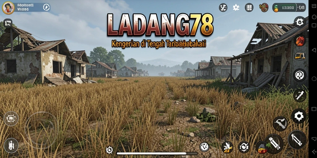 Screenshot gameplay LADANG78 dengan suasana Horror yang menegangkan.