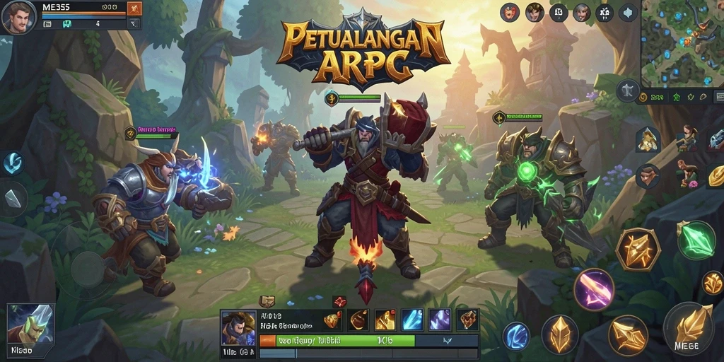 Tampilan menakjubkan dari dunia ARPG di ME355.