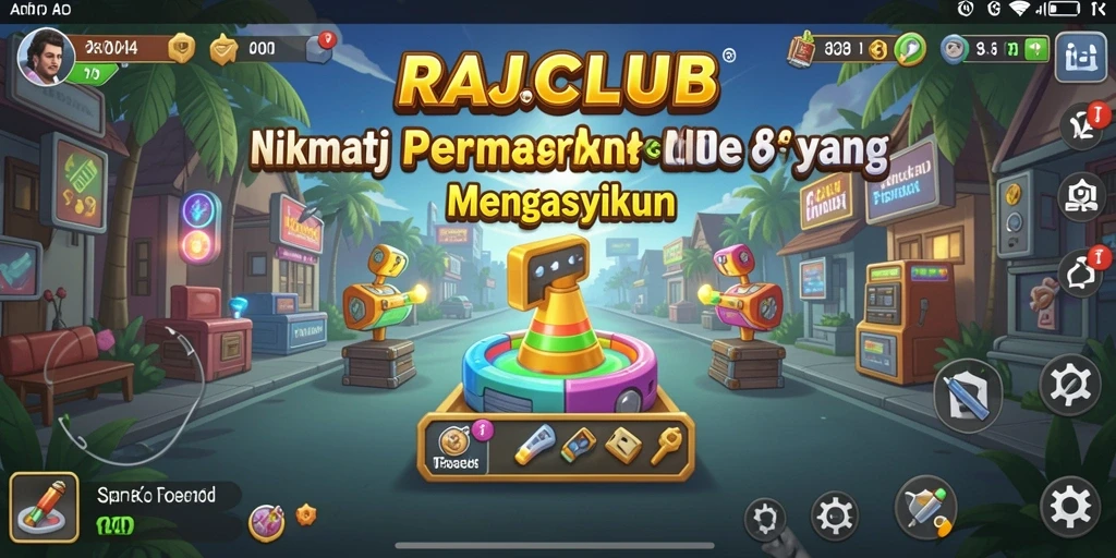 Tampilan gameplay RAJACLUB yang seru dan interaktif.