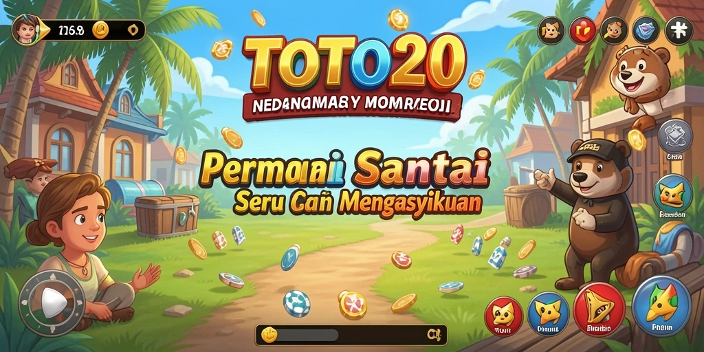 Tampilan gameplay TOTO20 yang menawan dan interaktif.