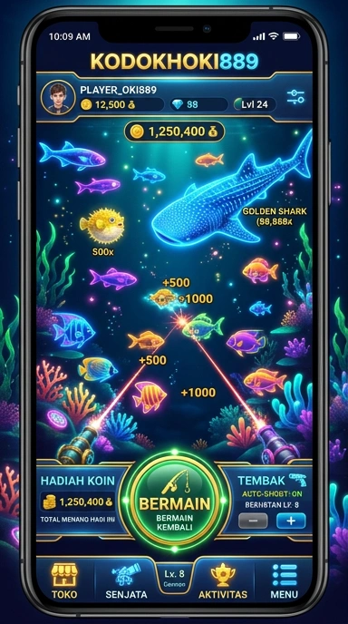 Screenshot pengunduhan aplikasi di kodokhoki889.